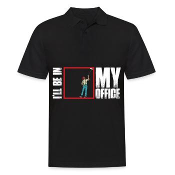 Maler und Lackierer, der Beste und Nervigste Beruf - Männer Poloshirt - Schwarz - Vorne - Kai (181cm)