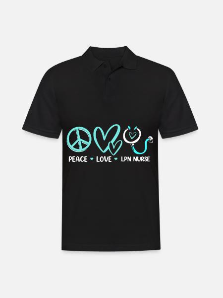 Nurse Nurse Nurse - Men's Polo Shirt - black