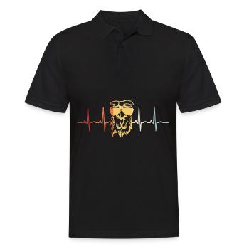 Poules poules poules poules - Polo Homme - noir - Devant - Kai (181cm)
