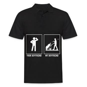 Votre ami - Mon ami - Clubs de golf - Polo Homme - noir - Devant - Kai (181cm)