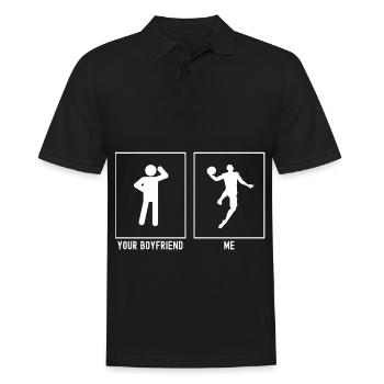 Your Friend - Me - Basketball Awesome Slam Dunk - Polo Homme - noir - Devant - Kai (181cm)