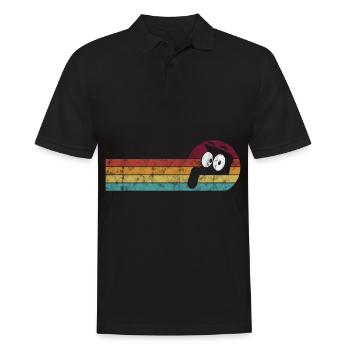 Chat chat de chat chat - Polo Homme - noir - Devant - Kai (181cm)