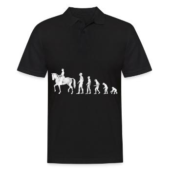 Dressage Dressage Dressage Cavalier Évolution - Polo Homme - noir - Devant - Kai (181cm)