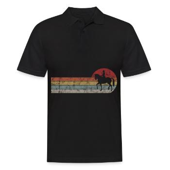 Dressage Équitation Cavaliers de dressage Équitation Équitation - Polo Homme - noir - Devant - Kai (181cm)