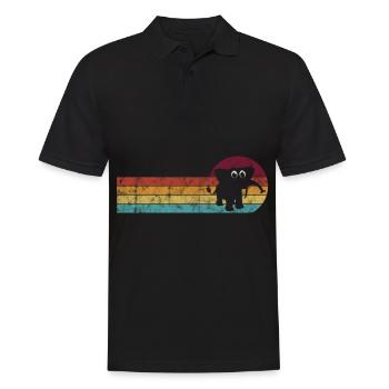 Eléphant éléphant pour enfants - Polo Homme - noir - Devant - Kai (181cm)