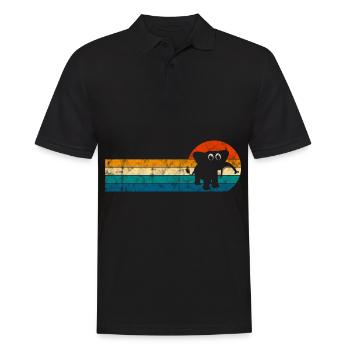 Eléphant éléphant pour enfants - Polo Homme - noir - Devant - Kai (181cm)