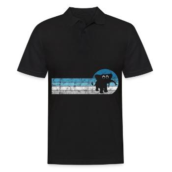 Eléphant éléphant pour enfants - Polo Homme - noir - Devant - Kai (181cm)