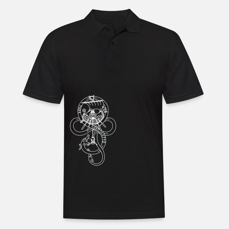 Thor - Männer Poloshirt - Schwarz