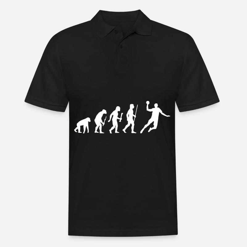 Evolution Handball - Men's Polo Shirt - black