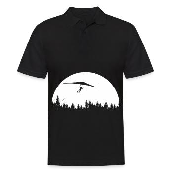Parapente - (4) - Polo Homme - noir - Devant - Kai (181cm)