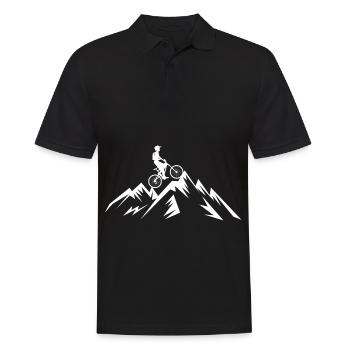 Montagne - Cyclisme - (18) - Polo Homme - noir - Devant - Kai (181cm)