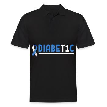 Patients diabétiques Insuline - Polo Homme - noir - Devant - Kai (181cm)