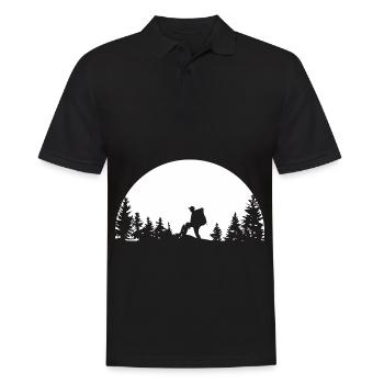 Randonneurs - (6) - Polo Homme - noir - Devant - Kai (181cm)