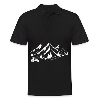 Montagne 1 et Agriculture - - Polo Homme - noir - Devant - Kai (181cm)