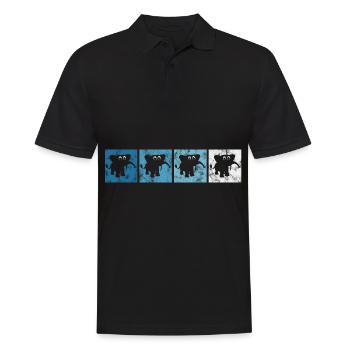 Eléphant éléphant pour enfants - Polo Homme - noir - Devant - Kai (181cm)