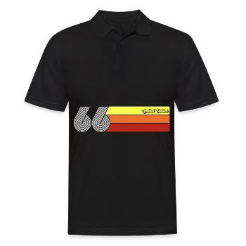 Hergestellt 1966, Geboren 1966 Geburtstag - Männer Poloshirt - Schwarz - Vorne - Kai (181cm)