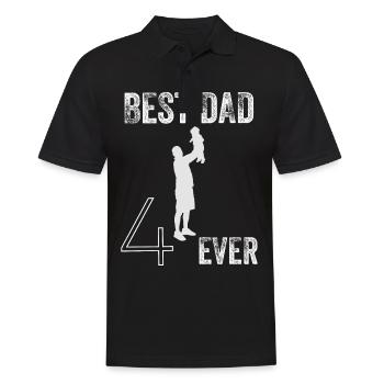 Meilleure idée cadeau d'anniversaire papa - Polo Homme - noir - Devant - Kai (181cm)