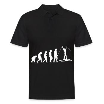 Évolution et ski - (SK) - Polo Homme - noir - Devant - Kai (181cm)