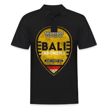 Bali - Polo Homme - noir - Devant - Kai (181cm)