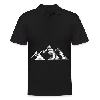 Montagne - (8) - Polo Homme - noir - Devant - Kai (181cm)