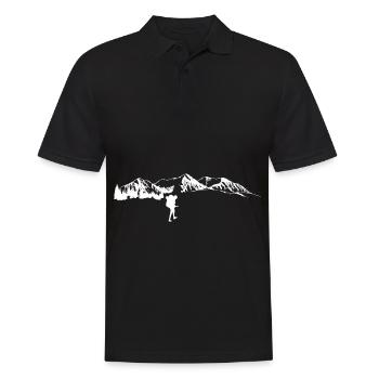 Montagne - Randonneurs - (13) - Polo Homme - noir - Devant - Kai (181cm)