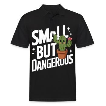 Cactus Cacti Desert Plant - Men's Polo Shirt - black - Front - Kai (181cm)