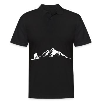 Montagne - Snowboard - (12) - Polo Homme - noir - Devant - Kai (181cm)