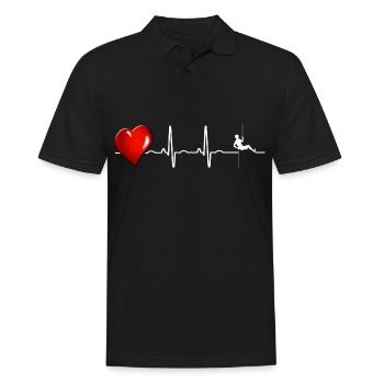 Alpinistes - Polo Homme - noir - Devant - Kai (181cm)