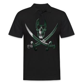 Pakistan - Männer Poloshirt - Schwarz - Vorne - Kai (181cm)