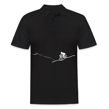 Montagne - Cyclisme - (15) - Polo Homme - noir - Devant - Kai (181cm)