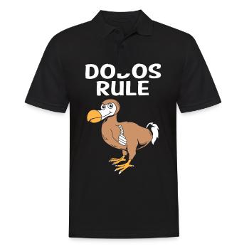 dodo - Men's Polo Shirt - black - Front - Kai (181cm)