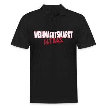 Weihnachtsmarkt Ultras Ugly Christmas Xmas Idee - Männer Poloshirt - Schwarz - Vorne - Kai (181cm)