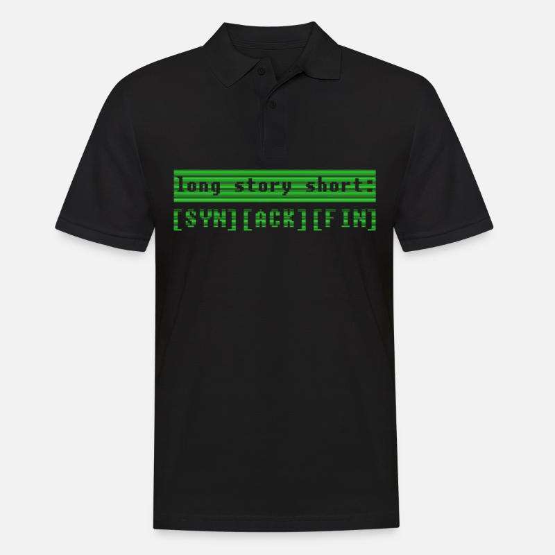 Lustiges System Administrator Geschenk - Männer Poloshirt - Schwarz
