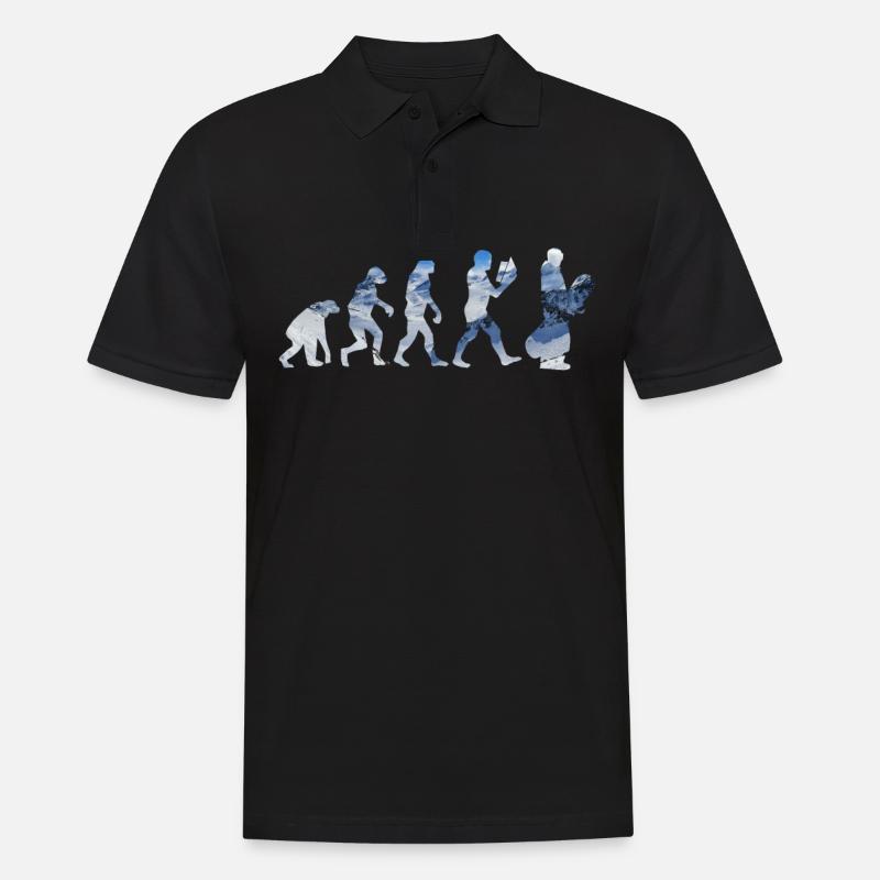 Snowboard Evolution Snowboard - Polo Homme - noir