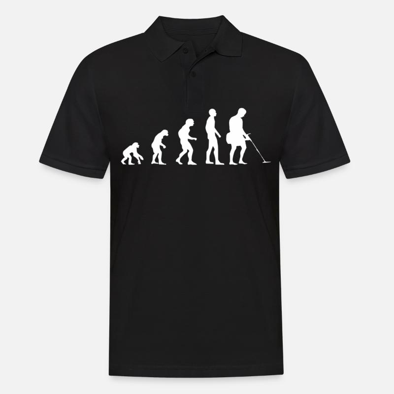 Évolution des Sondolas - Polo Homme - noir