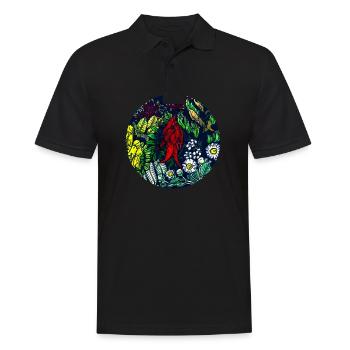 Regenwald Tropen Umweltschutz Natur Klimawandel - Männer Poloshirt - Schwarz - Vorne - Kai (181cm)