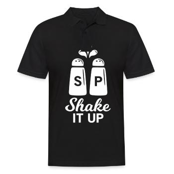Gastronomie Koch Geschenk Mutter Küche Restaurant - Männer Poloshirt - Schwarz - Vorne - Kai (181cm)