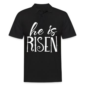 Psaume Don de Dieu Bible Jésus Evangile Christ - Polo Homme - noir - Devant - Kai (181cm)