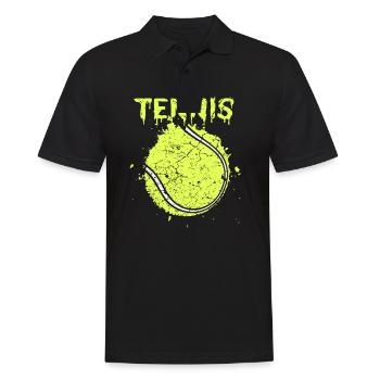 balle de tennis - Polo Homme - noir - Devant - Kai (181cm)