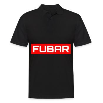 Fubar - Polo Homme - noir - Devant - Kai (181cm)