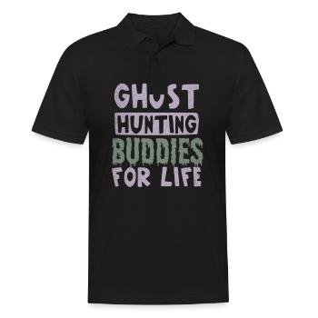 Ghost Hunter Polafe für immer Geschenk - Männer Poloshirt - Schwarz - Vorne - Kai (181cm)