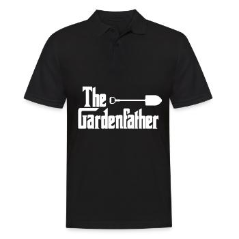 Travaux de jardinier et emplois - Polo Homme - noir - Devant - Kai (181cm)