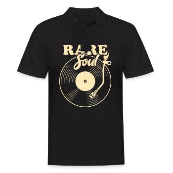 Musique soul jazz - Polo Homme - noir - Devant - Kai (181cm)