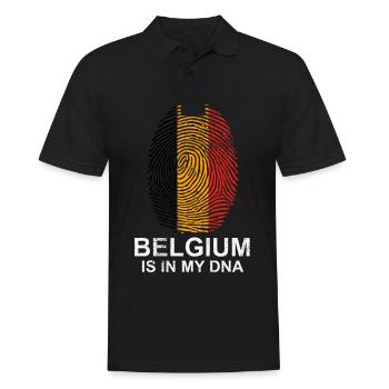 Belgique - Polo Homme - noir - Devant - Kai (181cm)