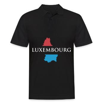 Luxembourg - Men's Polo Shirt - black - Front - Kai (181cm)