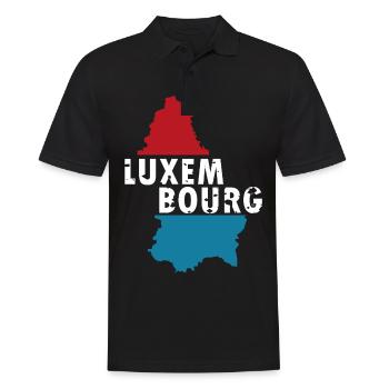 Luxembourg - Men's Polo Shirt - black - Front - Kai (181cm)