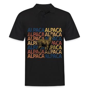 alpaga - Polo Homme - noir - Devant - Kai (181cm)