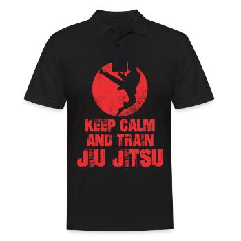 jiu jitsu - jiu-jitsu - Männer Poloshirt - Schwarz - Vorne - Kai (181cm)