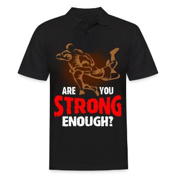Rugby Rugby - Männer Poloshirt - Schwarz - Vorne - Kai (181cm)