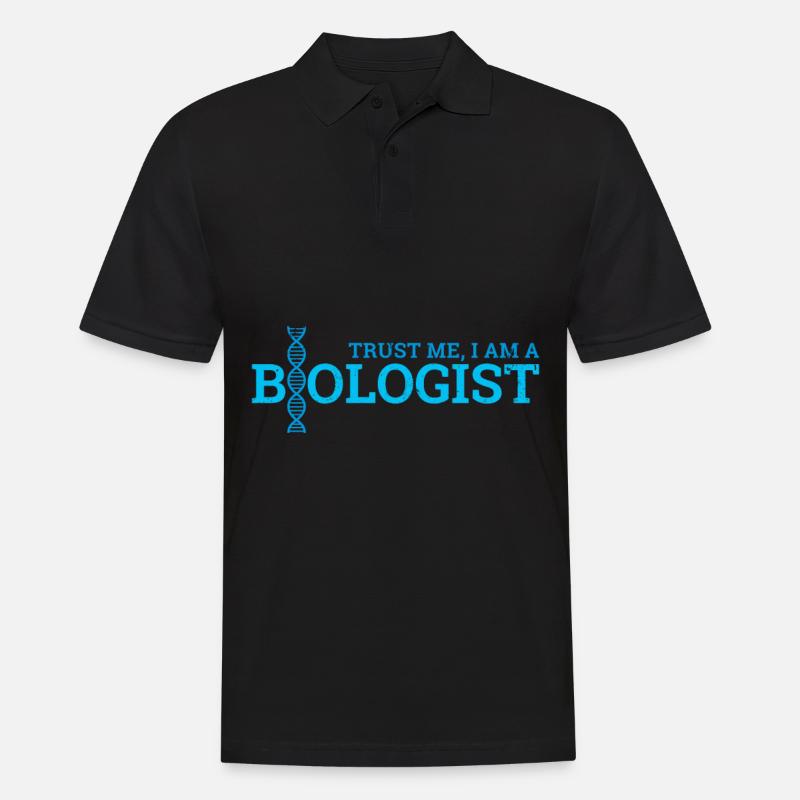 Biologiste biologiste - Polo Homme - noir